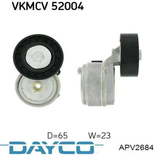 Купити APV2684 Dayco Натяжний ролик