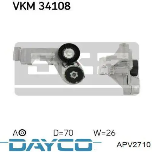Купити APV2710 Dayco Натягувач приводного ременя