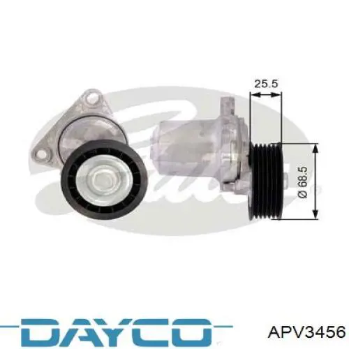 Натягувач приводного ременя Dayco APV3456 ціна, від 29.37 USD
