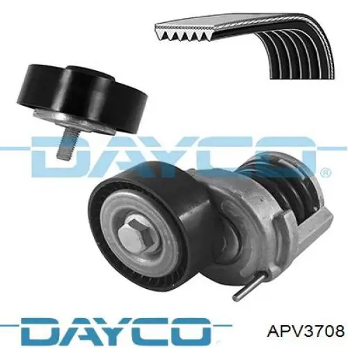 APV3708 Dayco Ролик приводного ременя, паразитний