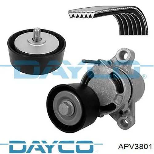 Ролик приводного ременя, паразитний Dayco APV3801 ціна, від 26.57 USD