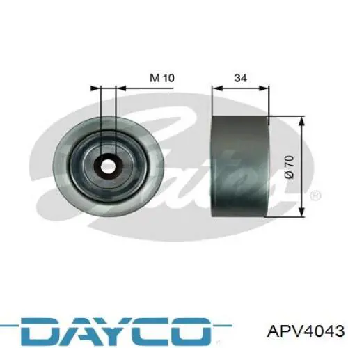  APV4043 Dayco