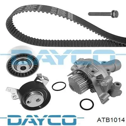 Ролик натяжителя ременя газорозподілу Dayco ATB1014 ціна, від 23.41 USD