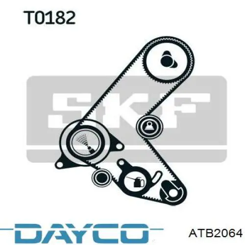 Купити ATB2064 Dayco Ролик паразитний ГРМ