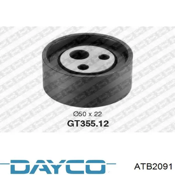 Ролик натягувача ременя ГРМ ATB2091 Dayco