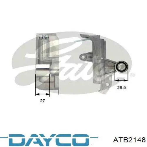 Ролик ременя ГРМ, паразитний ATB2148 Dayco