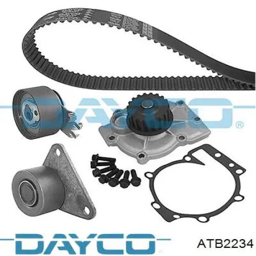 Ролик натяжителя ременя газорозподілу Dayco ATB2234 ціна, від 31.93 USD