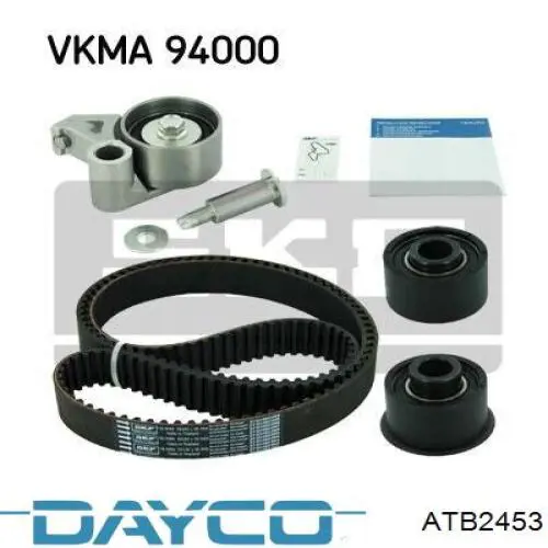 Ролик натяжителя ременя газорозподілу Dayco ATB2453 ціна, від 25.31 USD
