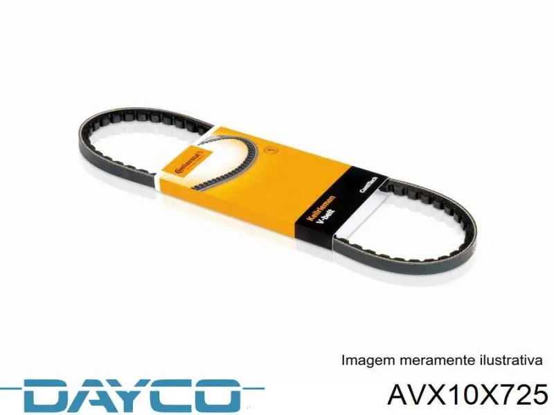 Ремінь генератора AVX10X725 Dayco