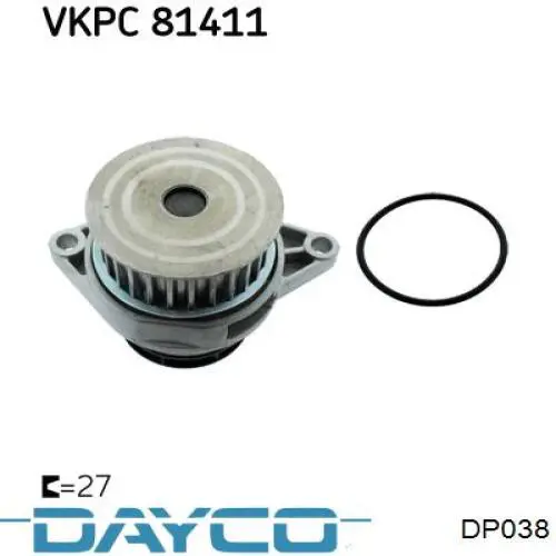 Водяний насос Dayco DP038
