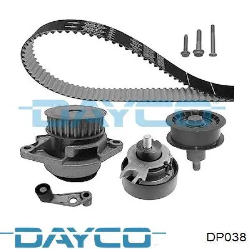 Купити DP038 Dayco Насос охолоджуючої рідини