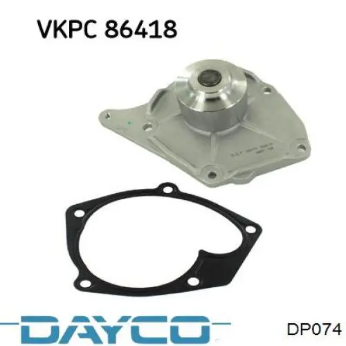Купити DP074 Dayco Насос охолоджуючої рідини