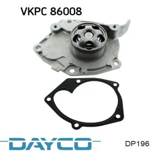 Помпа охолодження Dayco DP196 ціна, від 55.06 USD