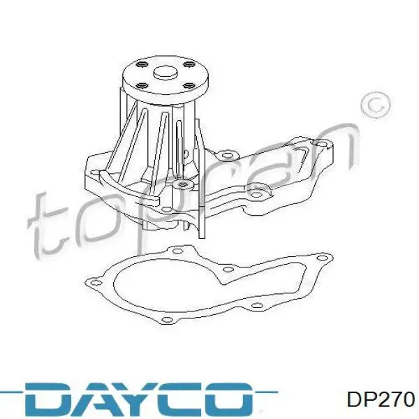 DP270 Dayco Насос охолодження
