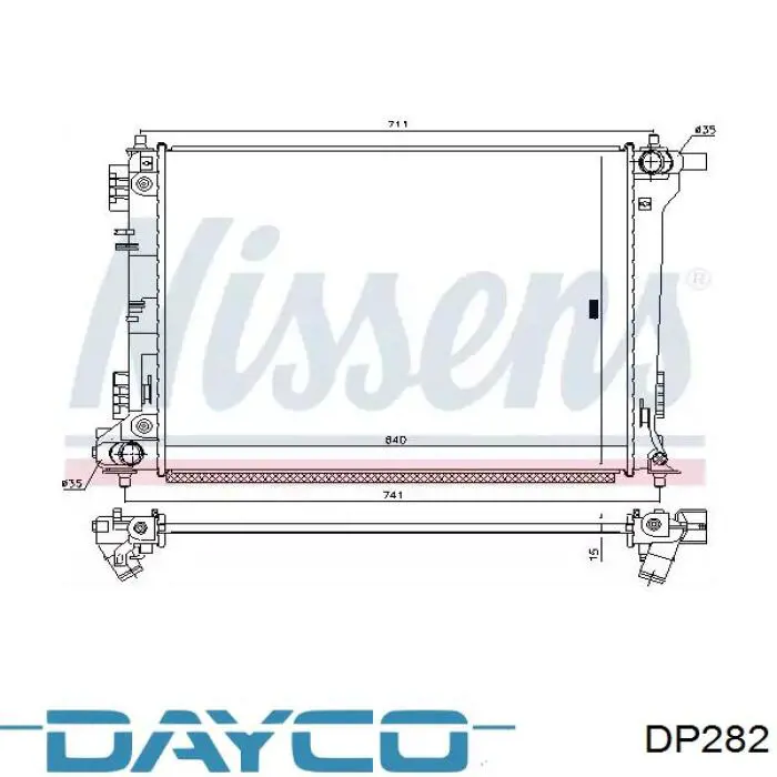 Водяний насос Dayco DP282
