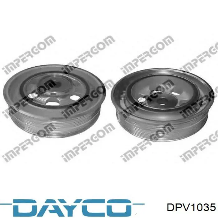 Купити DPV1035 Dayco Шків колінчастого вала