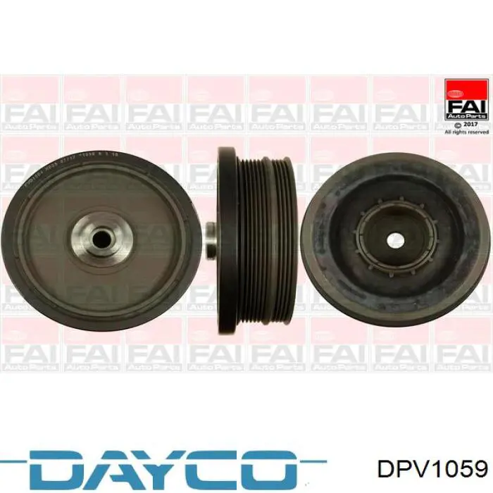 Шків колінвала DPV1059 Dayco