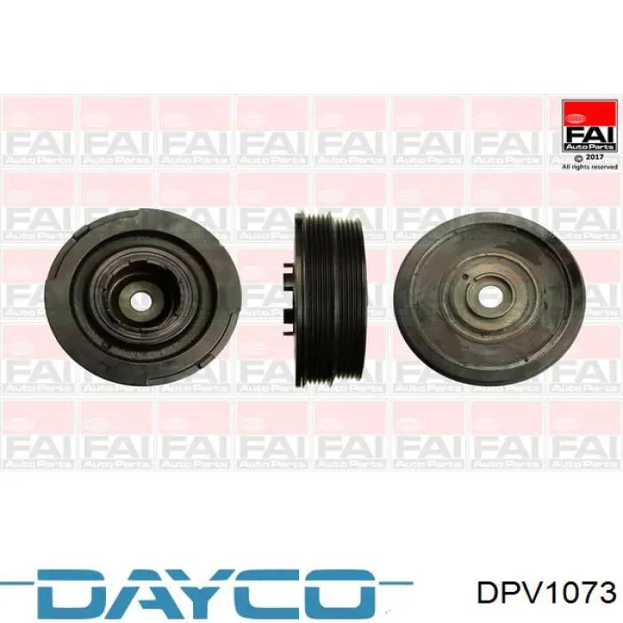 Шків колінвала (демпфер ) Dayco DPV1073 ціна, від 122.44 USD