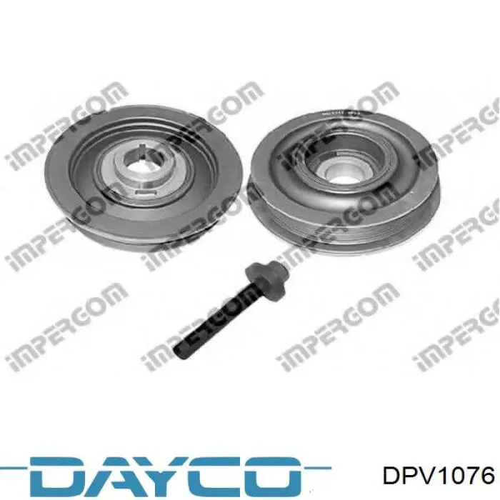 Купити DPV1076 Dayco Шків колінчастого вала