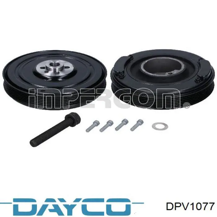 Шків колінвала (демпфер ) Dayco DPV1077 ціна, від 114.98 USD