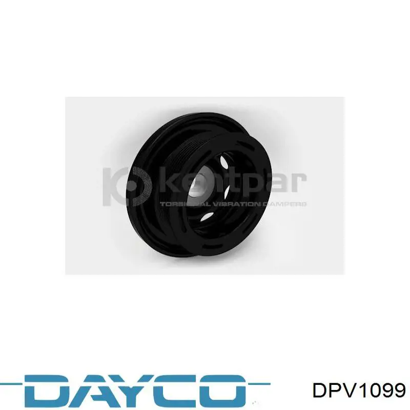 Демпферний шків колінвала Dayco DPV1099