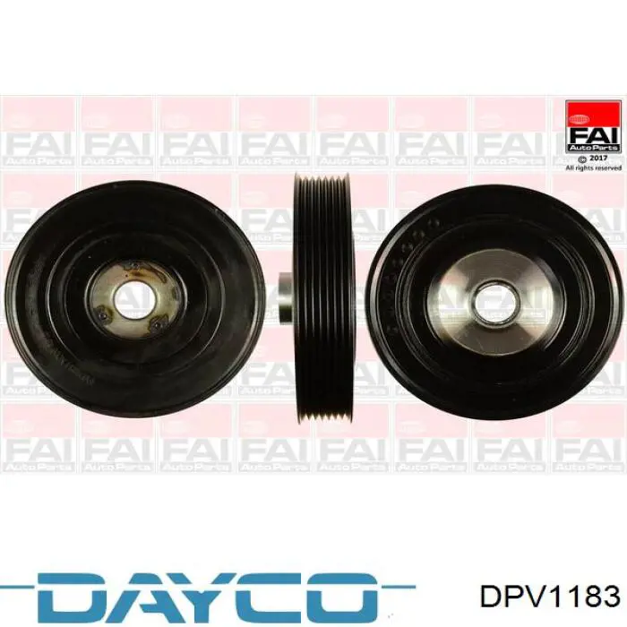 Купити DPV1183 Dayco Шків колінчастого вала