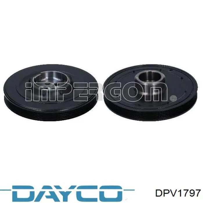 Купити DPV1797 Dayco Шків колінчастого вала
