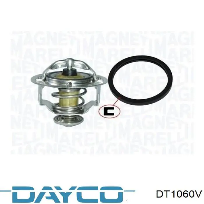 Купити DT1060V Dayco Термостат в корпусі