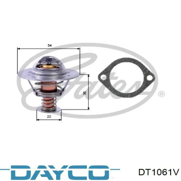 DT1061V Dayco термостат