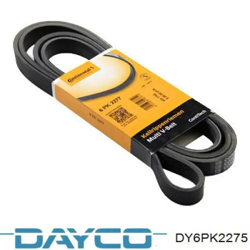 DY6PK2275 Dayco ремінь приводний, агрегатів
