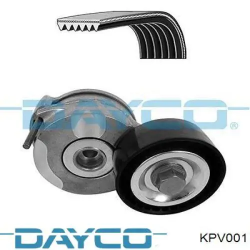 Ремінь приводний, агрегатів, комплект Dayco KPV001 ціна, від 48.88 USD