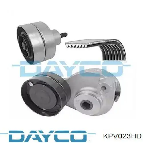 KPV023HD Dayco Ремінь приводний, агрегатів, комплект