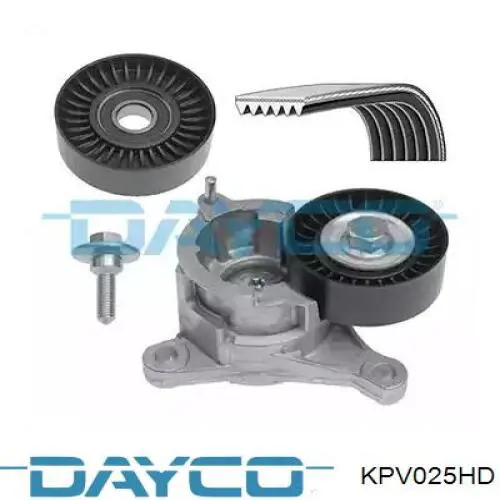 Ремінь приводний, агрегатів, комплект Dayco KPV025HD ціна, від 75.97 USD