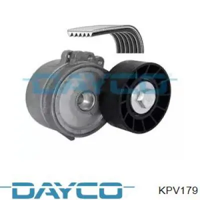 KPV179 Dayco ремінь приводний, агрегатів, комплект