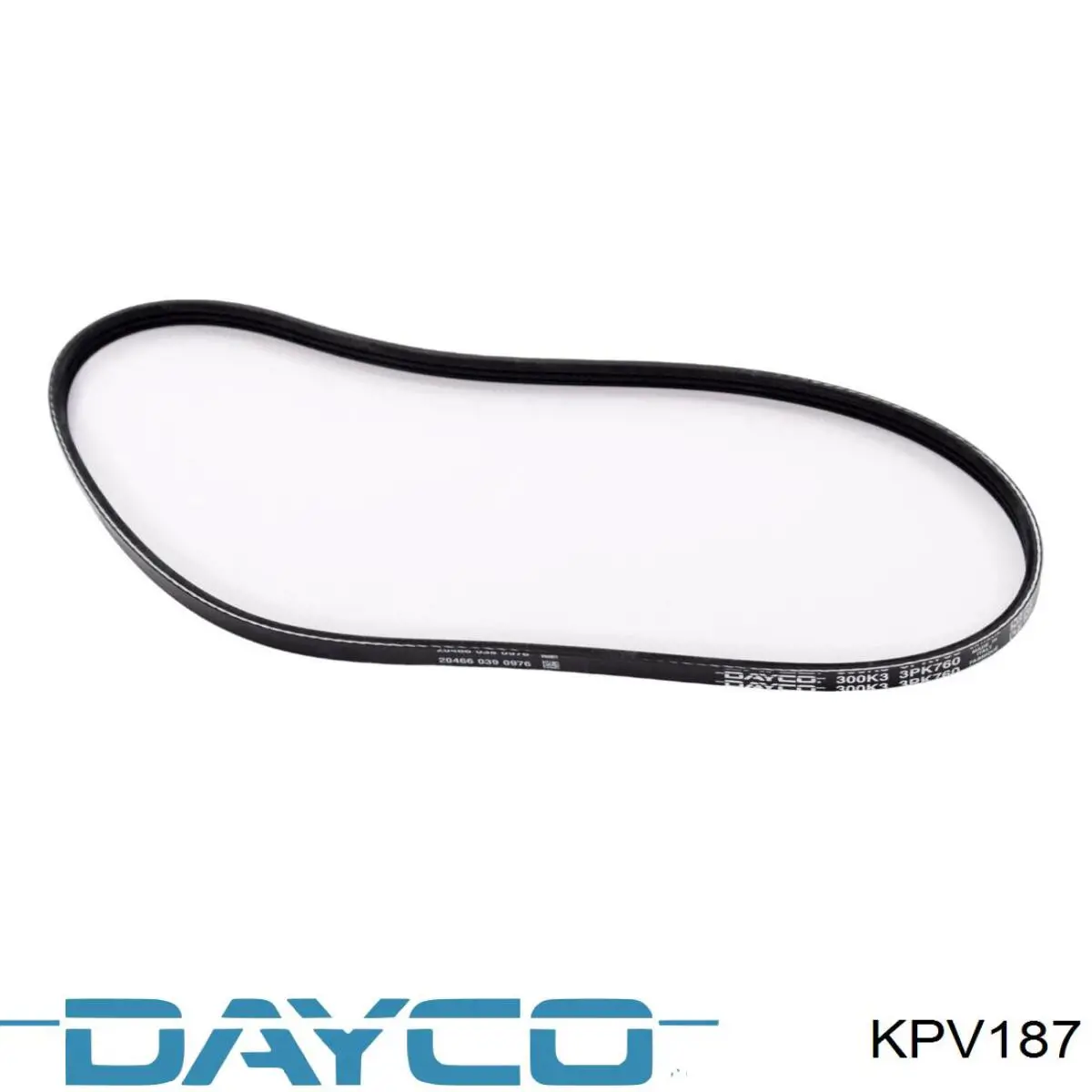 Ремінь приводний, агрегатів, комплект Dayco KPV187 ціна, від 89.32 USD