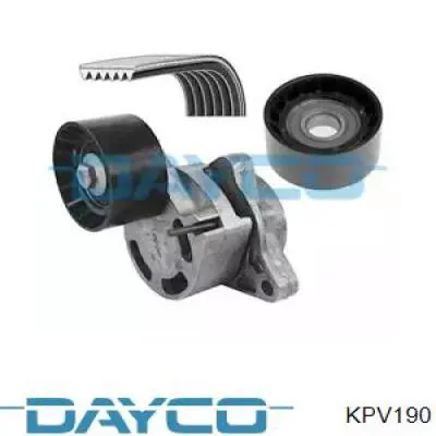 Купити KPV190 Dayco Ремінь приводний, агрегатів, комплект