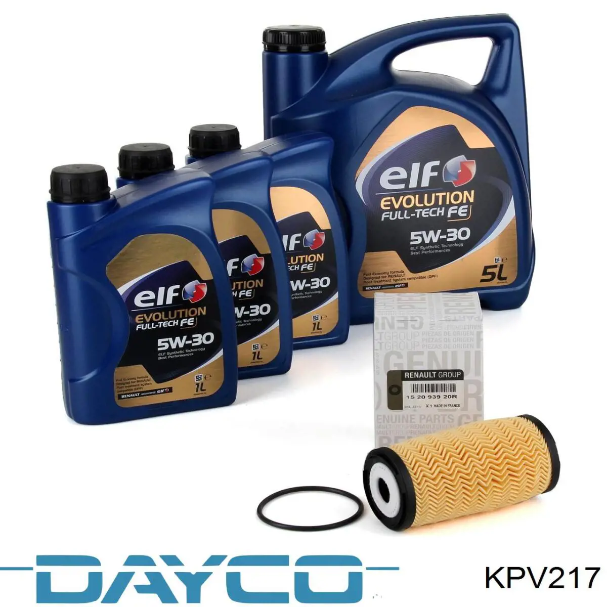 Ремінь приводний, агрегатів, комплект Dayco KPV217 ціна, від 86.68 USD