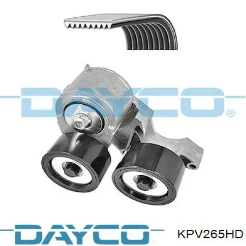 Ремінь приводний, агрегатів, комплект Dayco KPV265HD ціна, від 127.39 USD