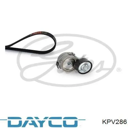 Ремінь приводний, агрегатів, комплект Dayco KPV286 ціна, від 19.96 USD
