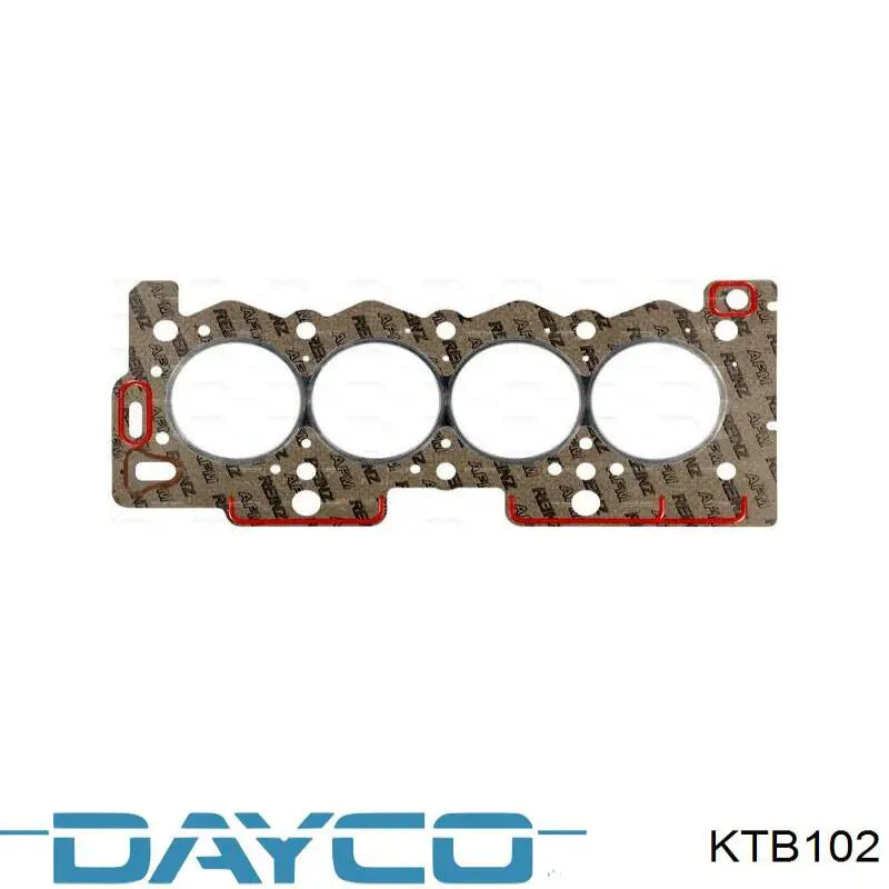 Комплект ГРМ Dayco KTB102 ціна, від 26.12 USD