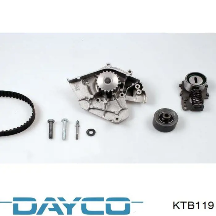 Комплект ГРМ Dayco KTB119 ціна, від 76.69 USD
