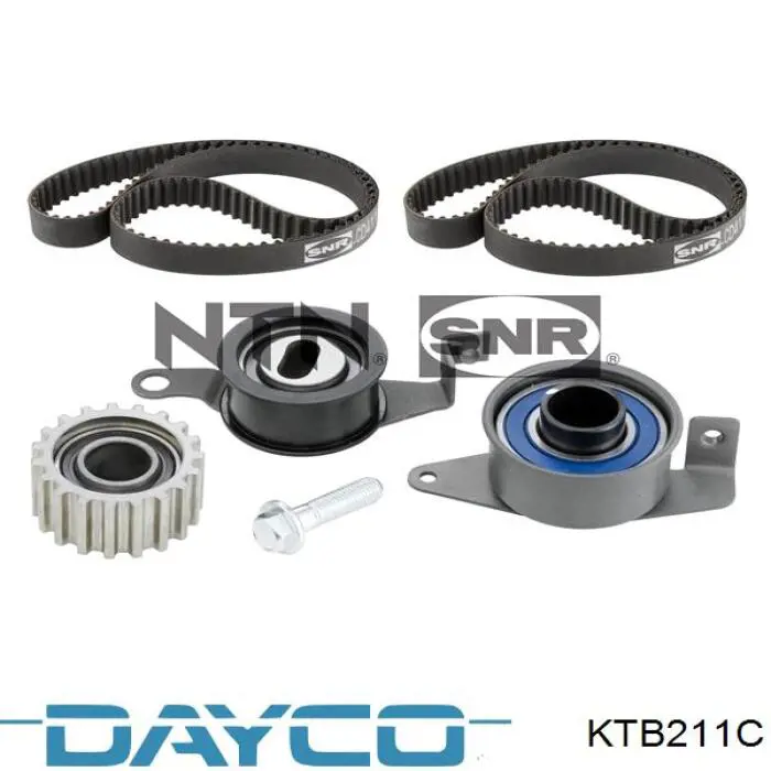 Комплект ГРМ Dayco KTB211C ціна, від 98.72 USD