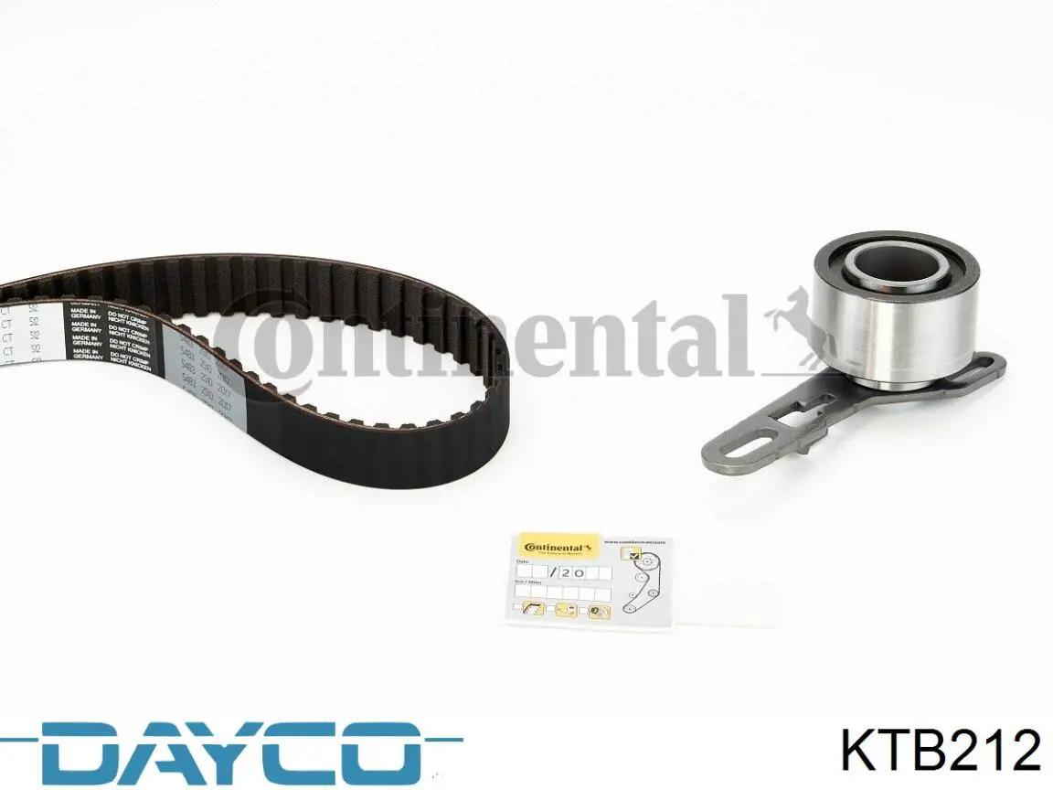Комплект ГРМ Dayco KTB212 ціна, від 37.34 USD