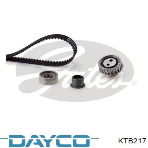 KTB217 Dayco Ремінь ГРМ, комплект