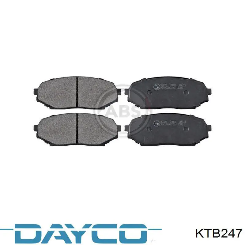 Комплект ГРМ KTB247 Dayco