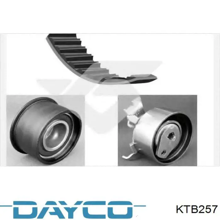 Комплект ГРМ Dayco KTB257 ціна, від 53.63 USD