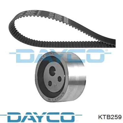 KTB259 Dayco Ремінь ГРМ, комплект