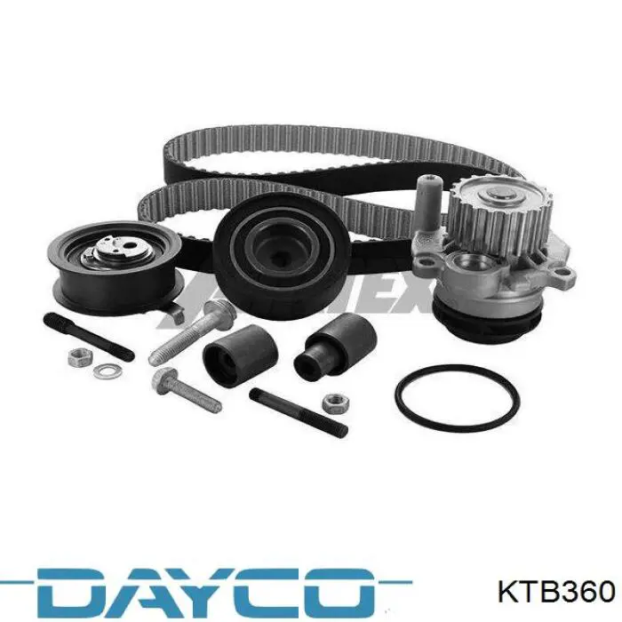 Комплект ГРМ Dayco KTB360 ціна, від 128.85 USD