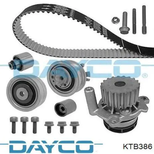 Ремкомплект ГРМ Dayco KTB386