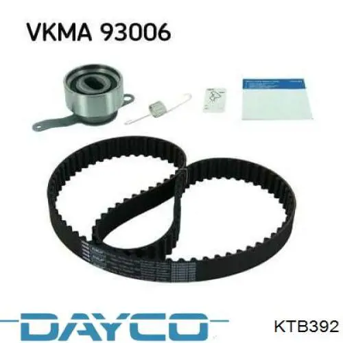 Комплект ГРМ Dayco KTB392 ціна, від 41.25 USD